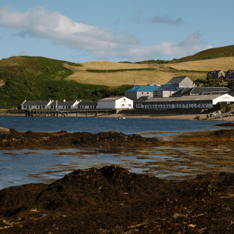 Scotch whisky distillery and water source