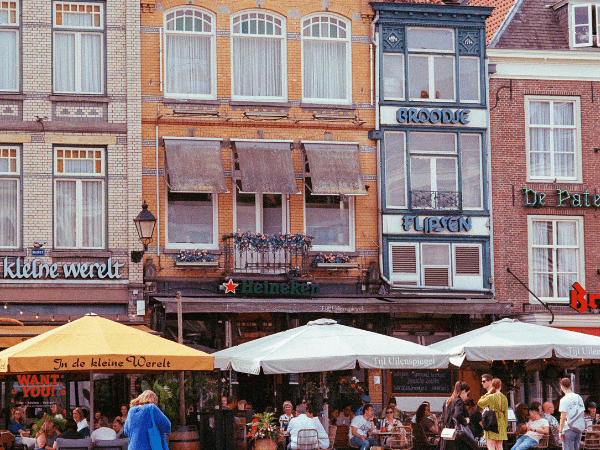 Street in Den Bosch, Netherlands