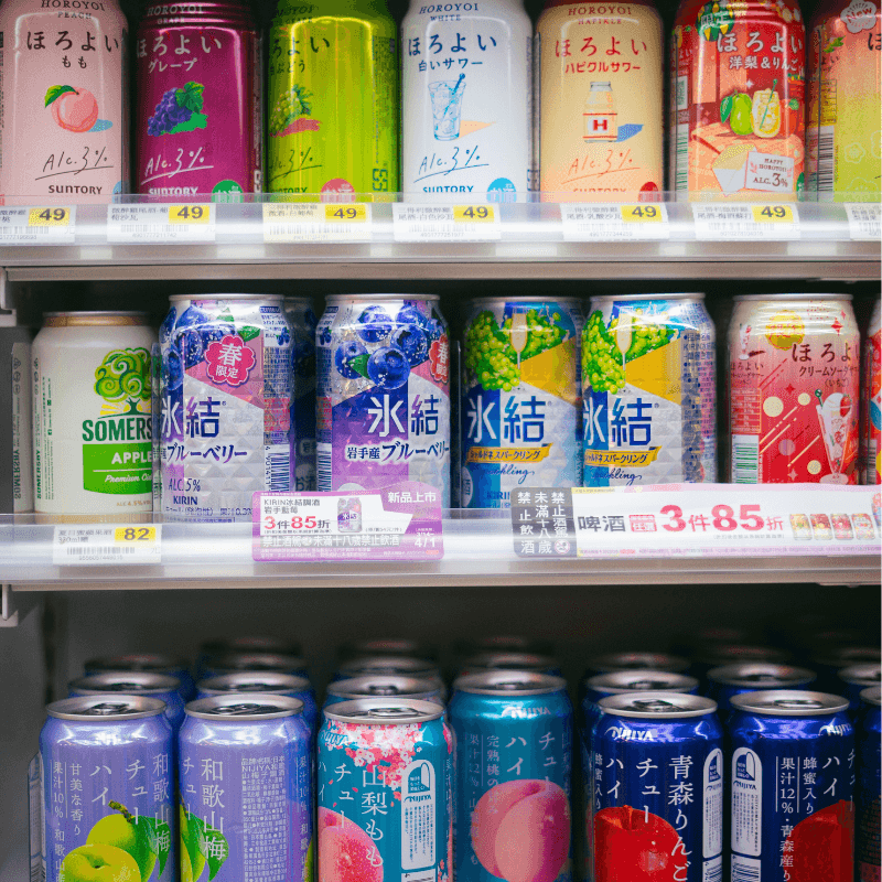 Rice Alcohol RTDs
