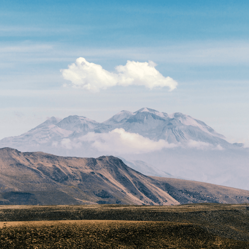 High altitude mountainous environment 