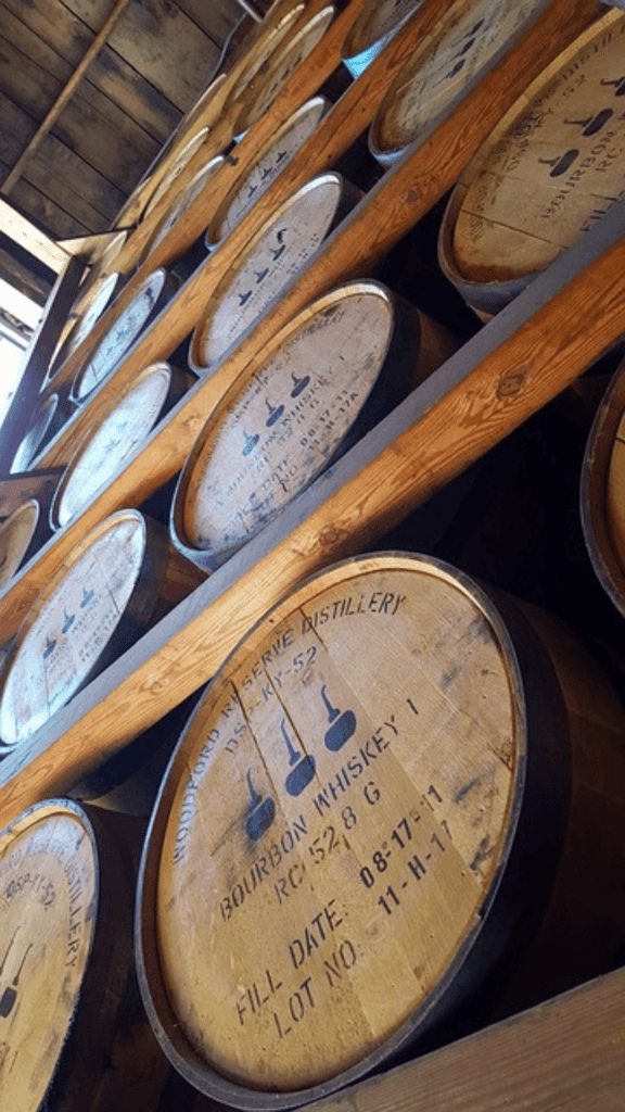 Bourbon Whiskey casks