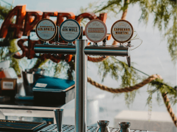 Beach bar in Australia